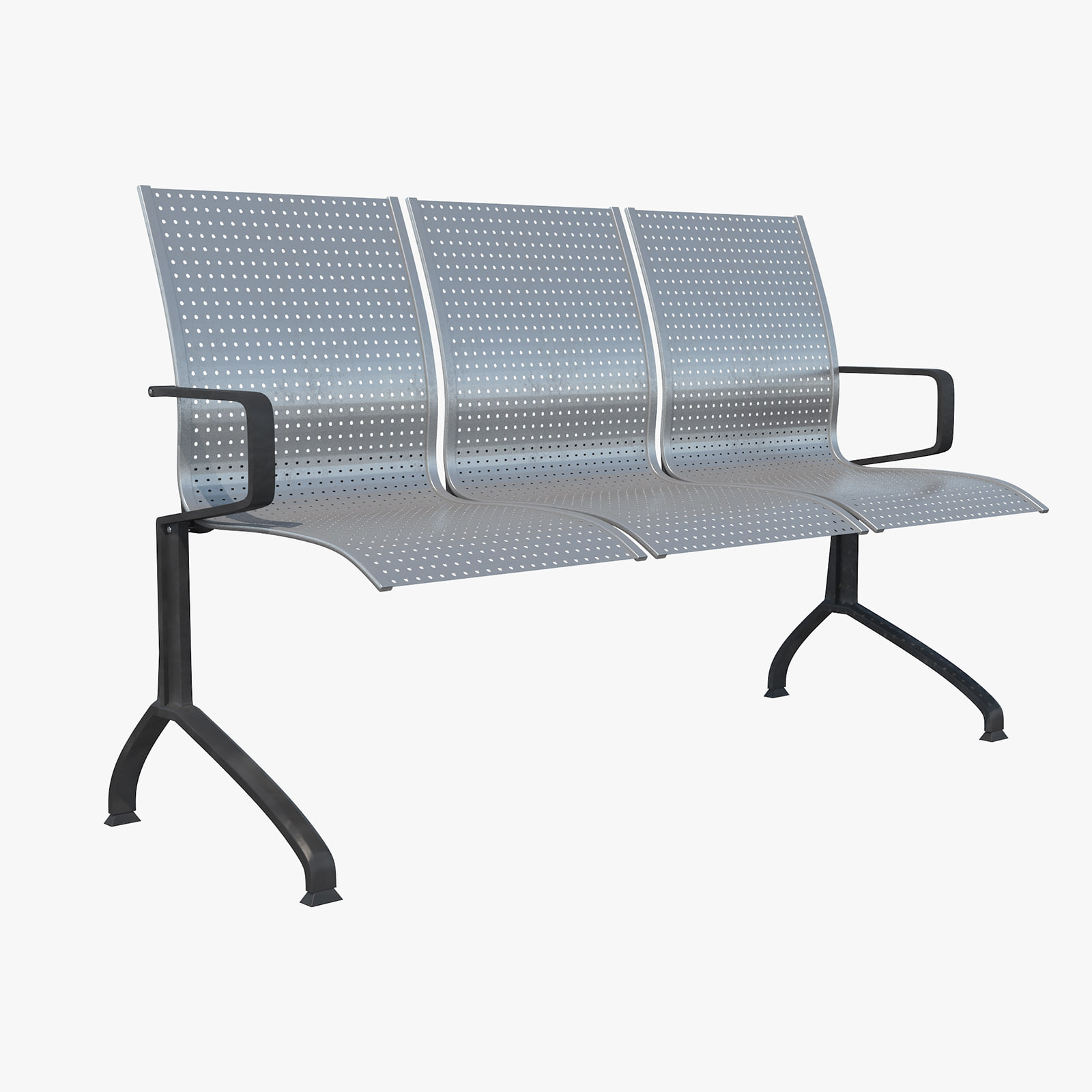 Public Seating 1 3D Model