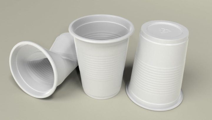 PLASTIC CUPS 3D Model