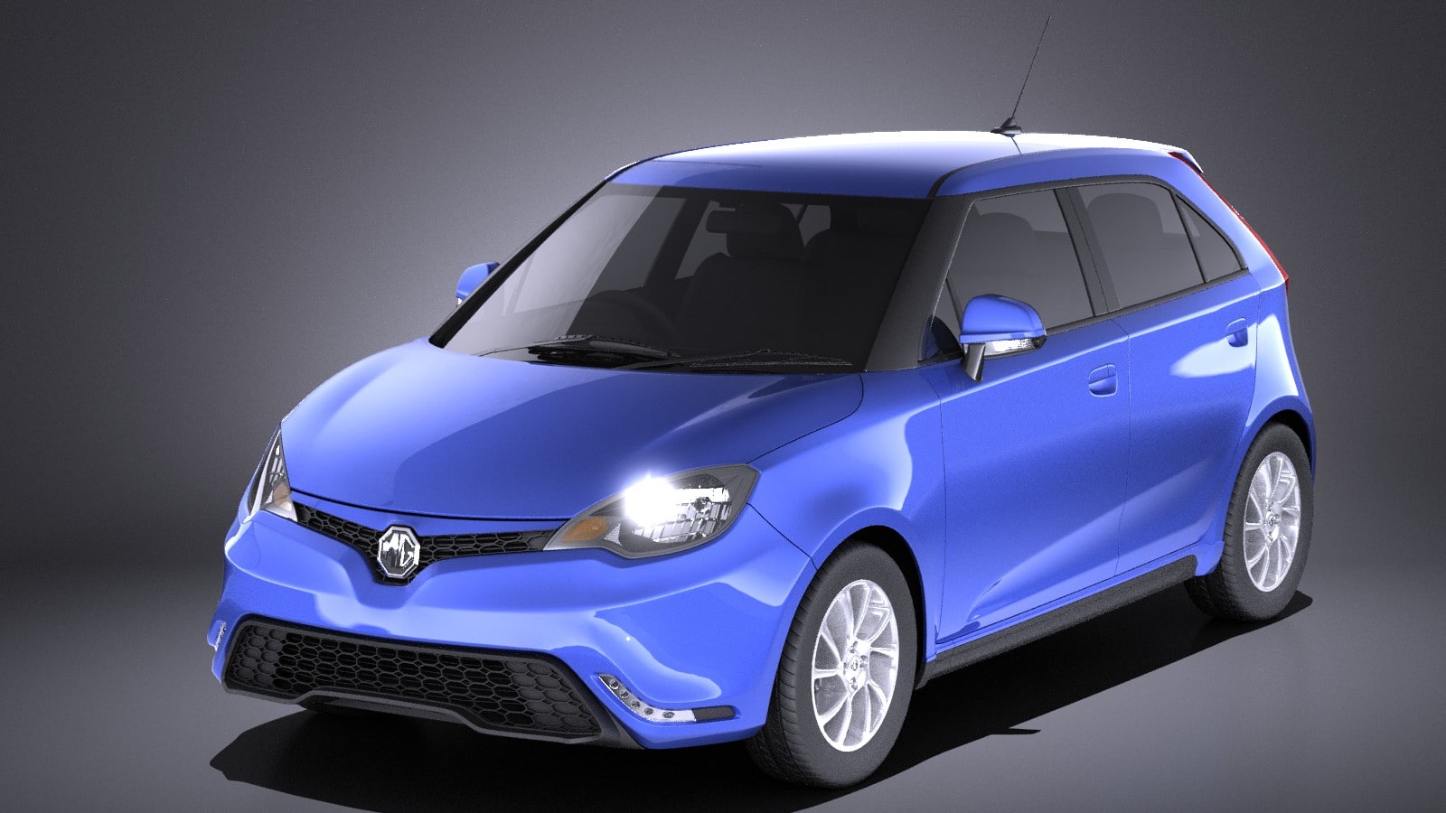 MG 3 2016 VRAY 3D model 3D Model