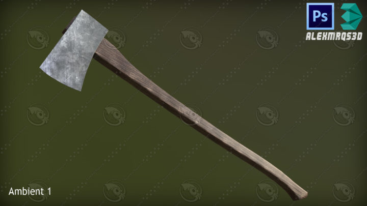 Axe 3D 3D Model