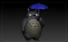 Totoro Neighbor 3D Model