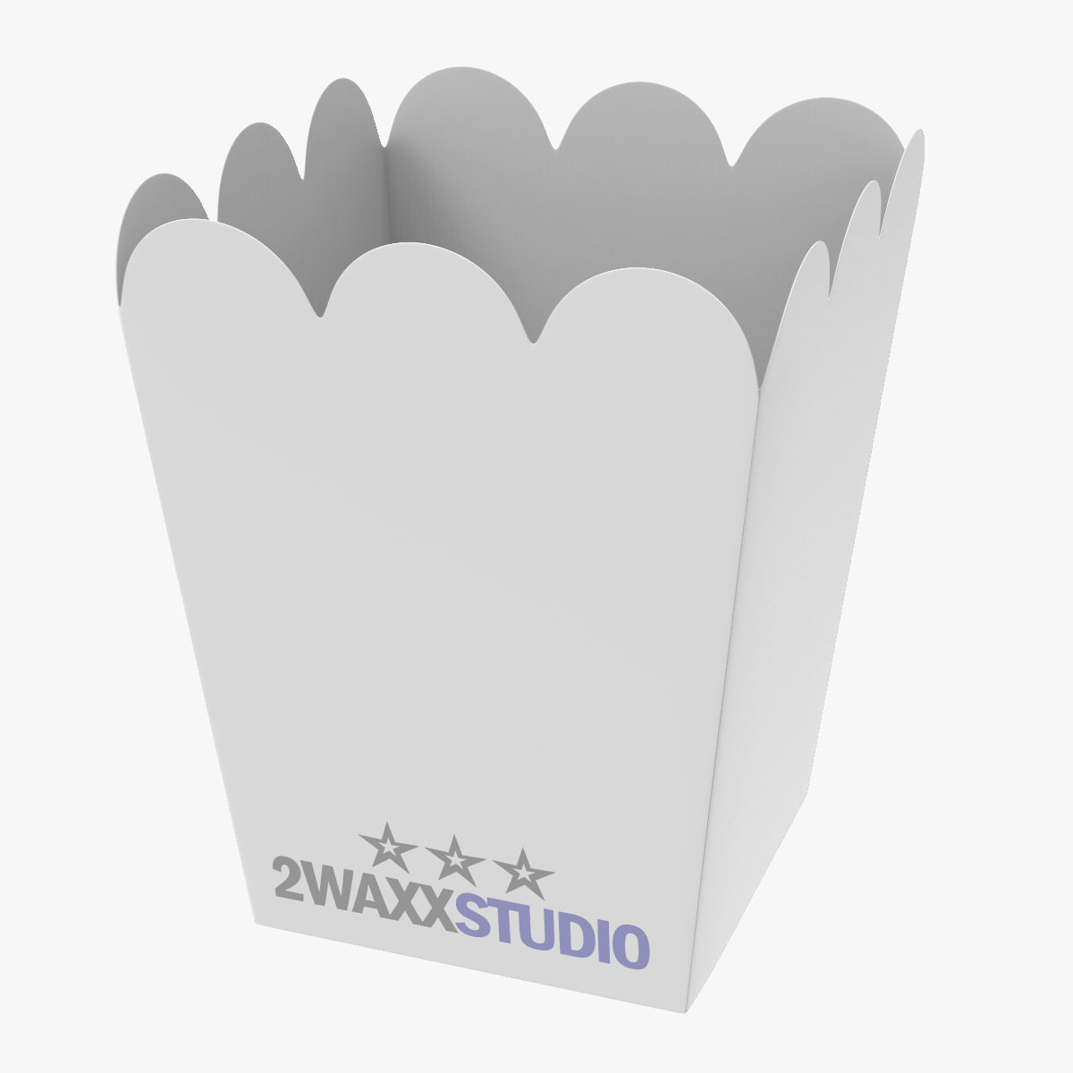 PopCorn Box 3D Model