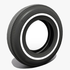 60th-70th tire firestone 3D Model