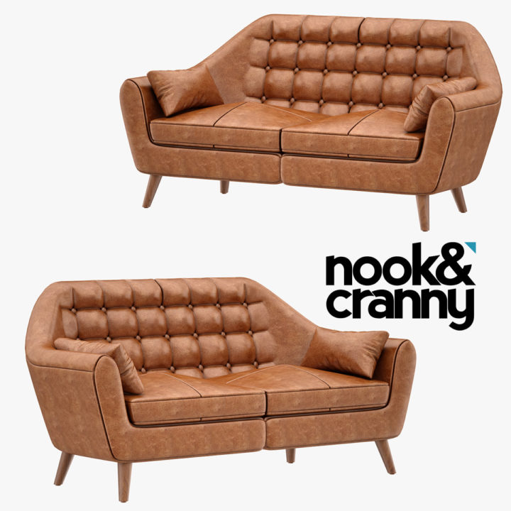 Nook&Cranny Julius Sofa 01 3D model 3D Model