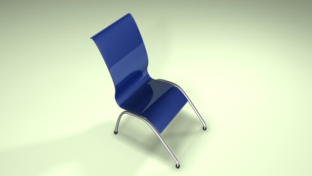 Plastic Chair 3D Model