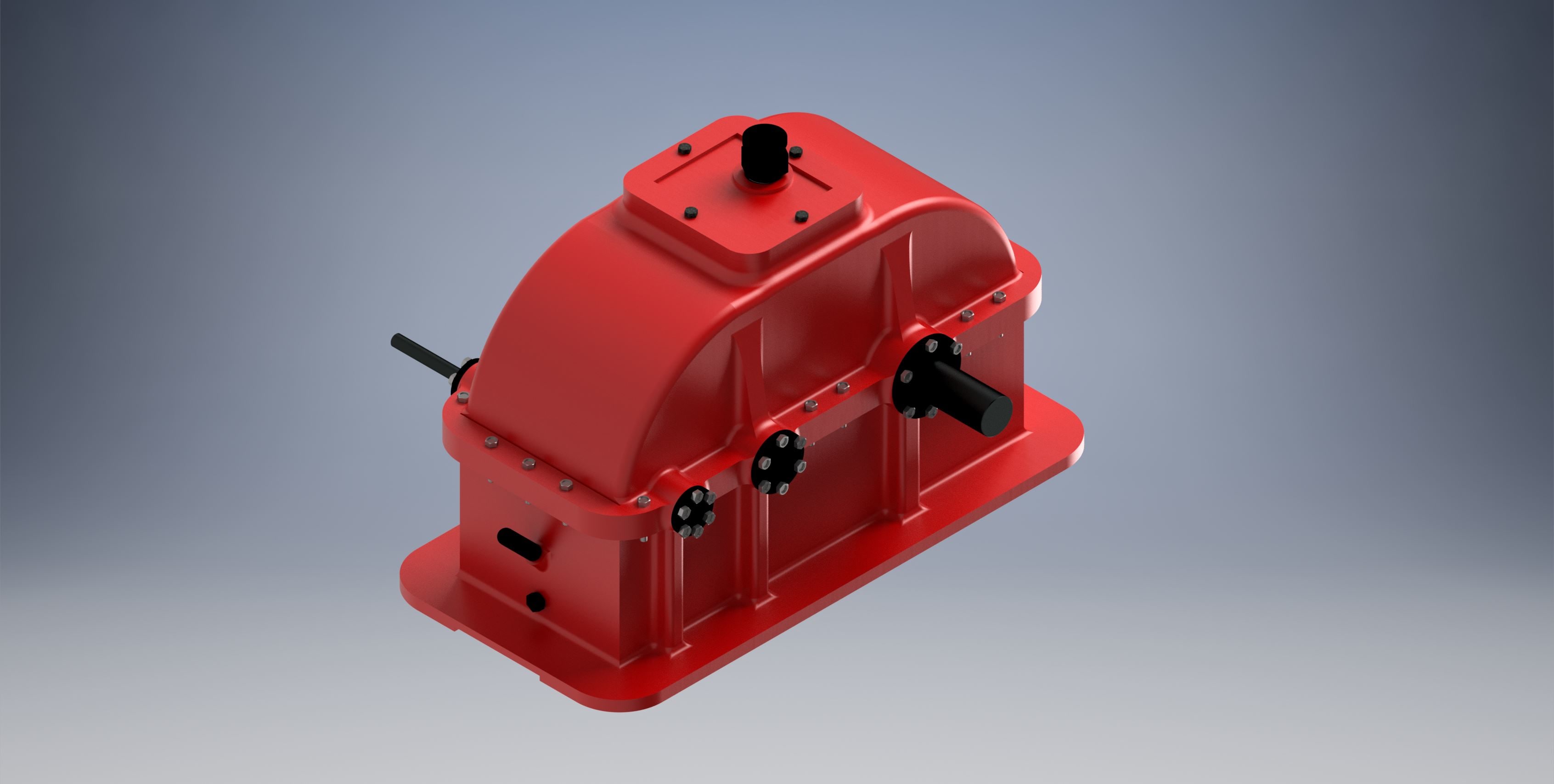 Motor Reducer 3D model 3D Model