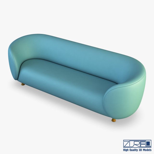 Ovalio sofa 3D Model