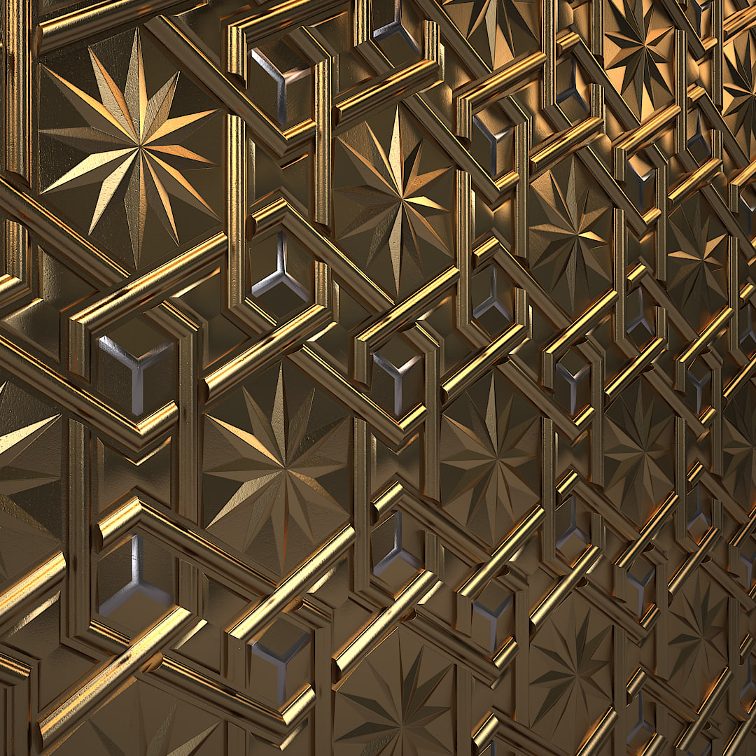 Islamic Pattern 2 3D Model