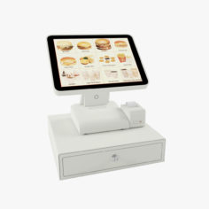 POS System 3D model Free 3D Model