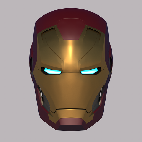 Iron Man Mk 46 Helmet 3D Print Model