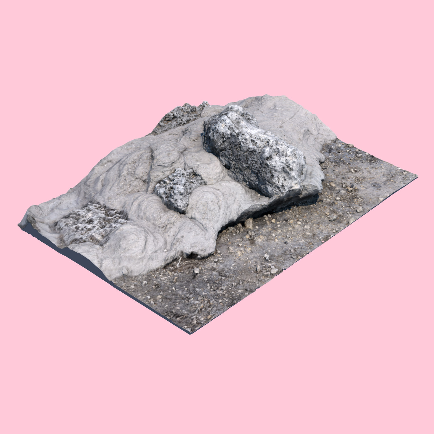Rock Bottom (3D Scan) 3D Model