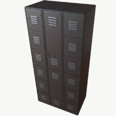 Metal Cabinet 3D Model