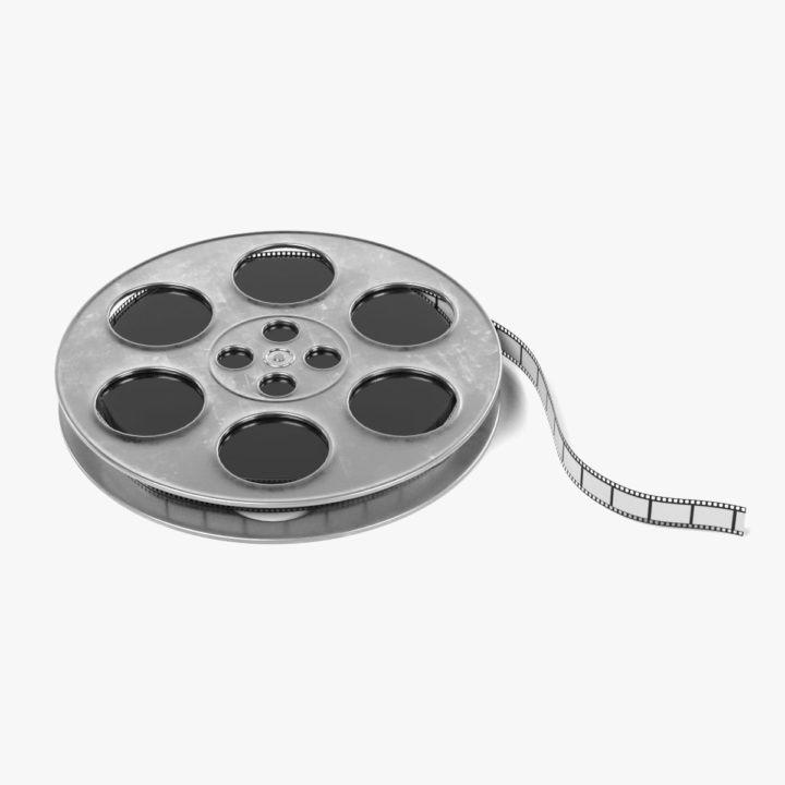 Film Reel 3D model 3D Model