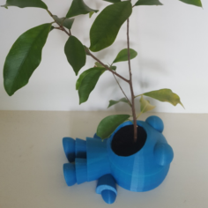 Plant eating Man 3D Print Model