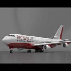 Plane Jet						 Free 3D Model