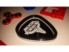 The Delta Troubadours – Guitar Pick Bowl 3D Print Model