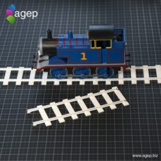 Track Section – Thomas & Friends 3D Print Model
