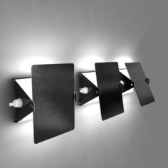 Wall Lights by Charlotte Perriand 3D Model