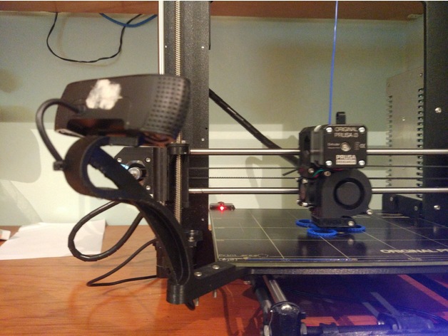 Prusa I3 MK2 Logitech C920 Mount 3D Print Model