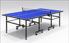 3D ping pong table model 3D Model