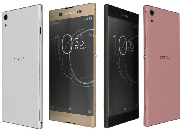 Sony Xperia XA1 Ultra All Colors 3D Model