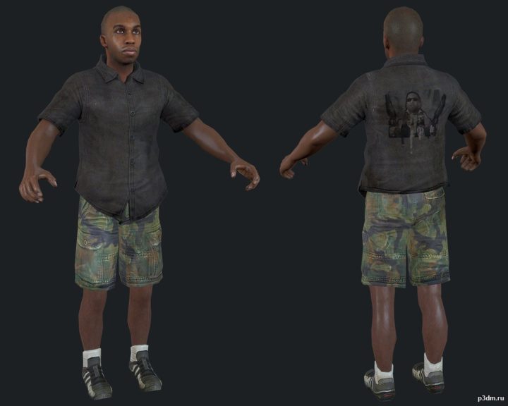 Militia Rojas Assistant 3D Model