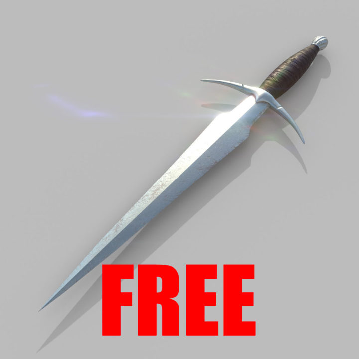 3D model Dagger_N5 Free 3D Model