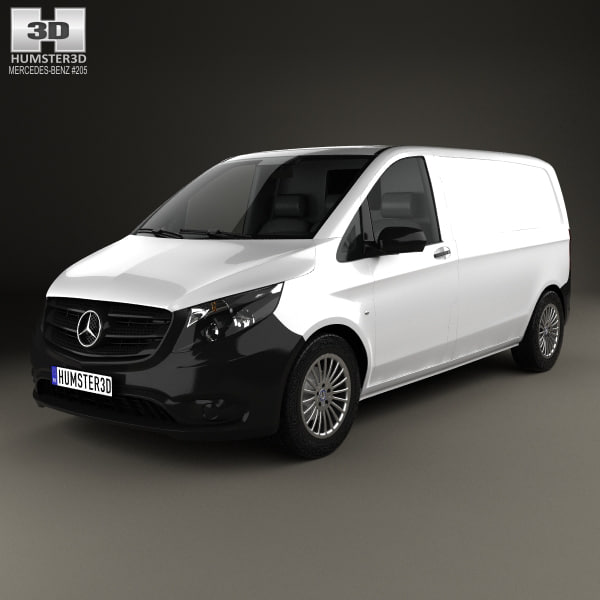 3D Mercedes-Benz Vito (W447) Panel Van L1 2014 3D Model