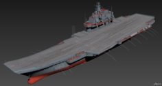 Admiral Kuznetsov 3D Model