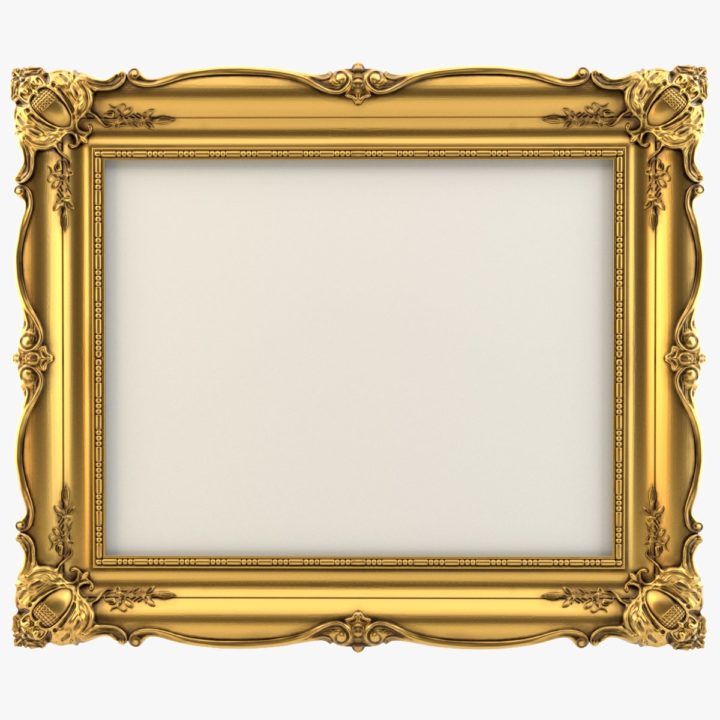 3D Painting Frame 2 3D Model