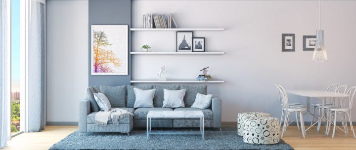 Modern Living Room 3D Model