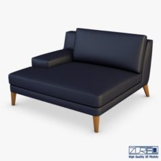 Roche Bobois Playlist Large 3 Seat Chaise 3D Model
