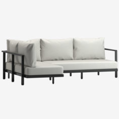 Royal Botania outdoor sofa 1 3D Model