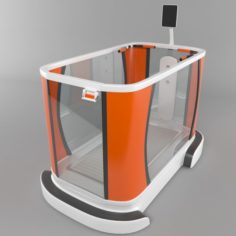 Aquatic treadmill 3D Model