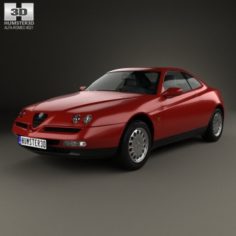 Alfa Romeo GTV 1995 3D Model