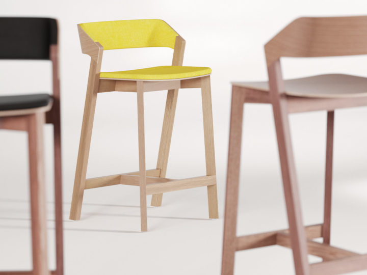 Merano barstool 3D Model