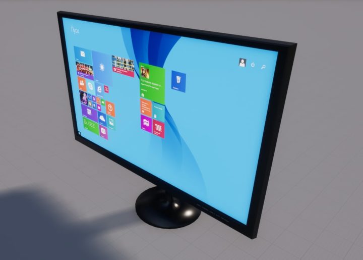 Monitor 3D model 3D Model