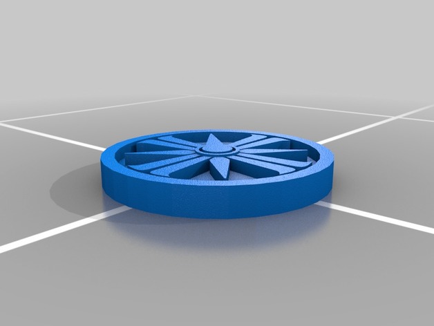 Far cry 5 logo coin 3D Print Model