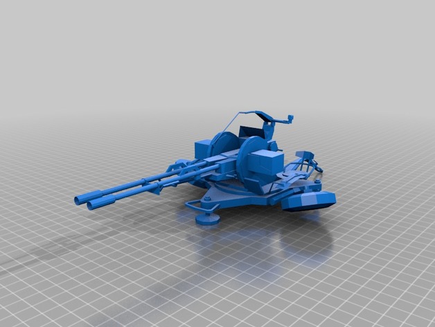 ZsU 23-2 AAG 3D Print Model