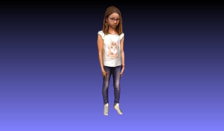 3D human-1921 model 3D Model