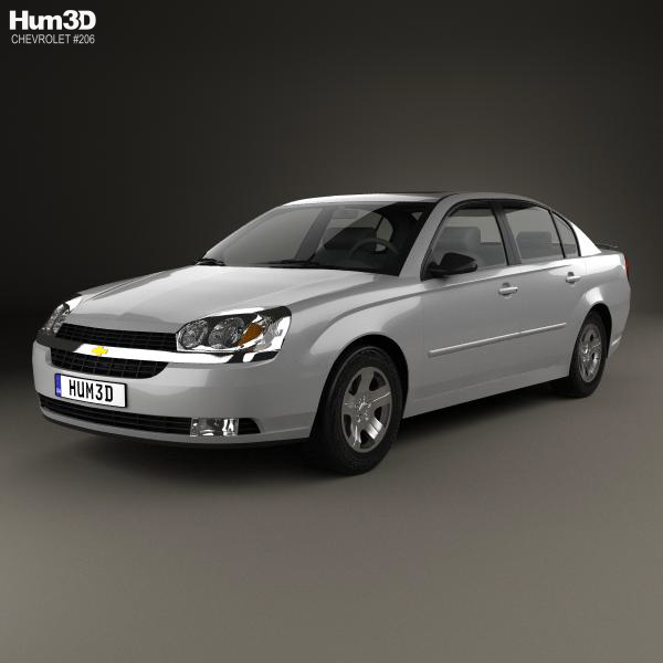 Chevrolet Malibu 2004 3D Model