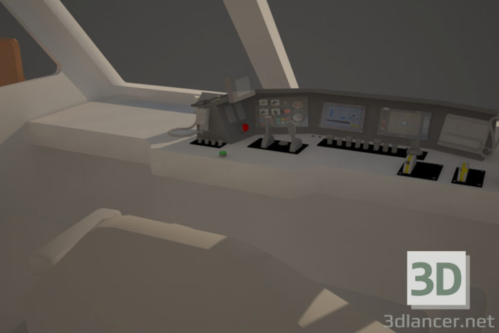 3D-Model 
Driver’s cabin