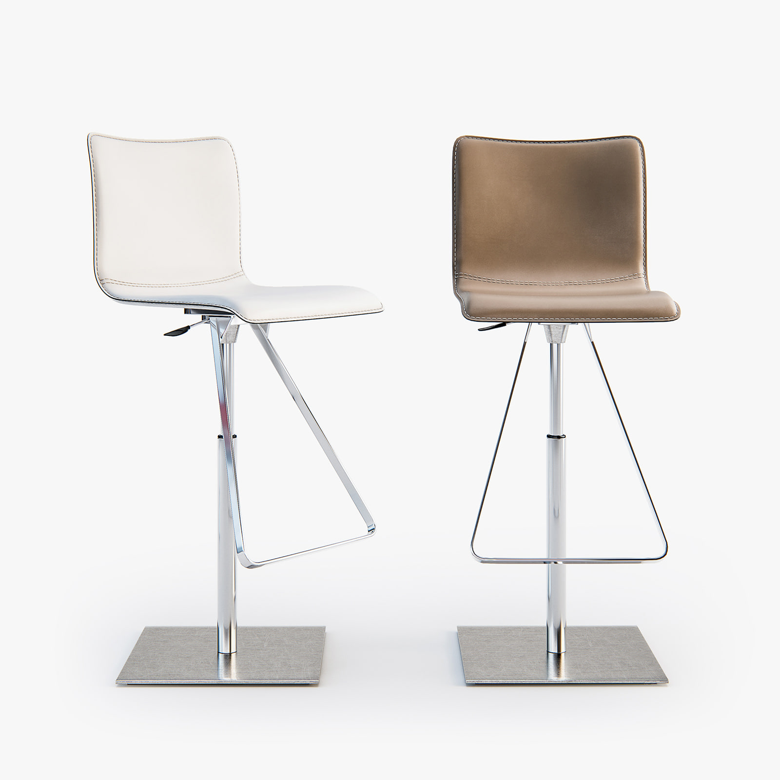 3D Cattelan Italia Toto stool 3D Model