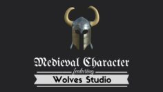 Medieval Character Unreal Engine 4-Fbx-Obj 3D Model