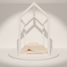 Cappuccino Vol4 01 House Bed 3D Model