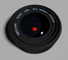 Camera lens(Sci Fi device) 3D Model