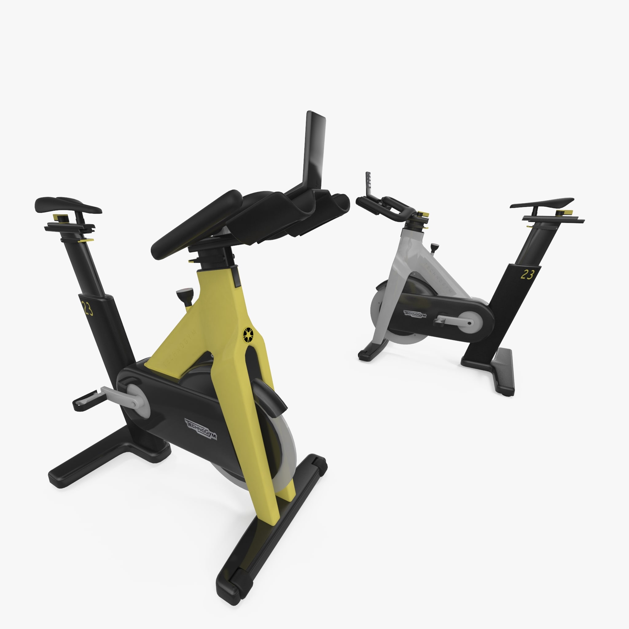 3D model Cycle Group Technogym Free 3D Model