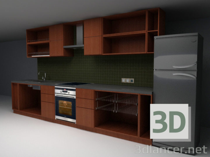 3D-Model 
Kitchen