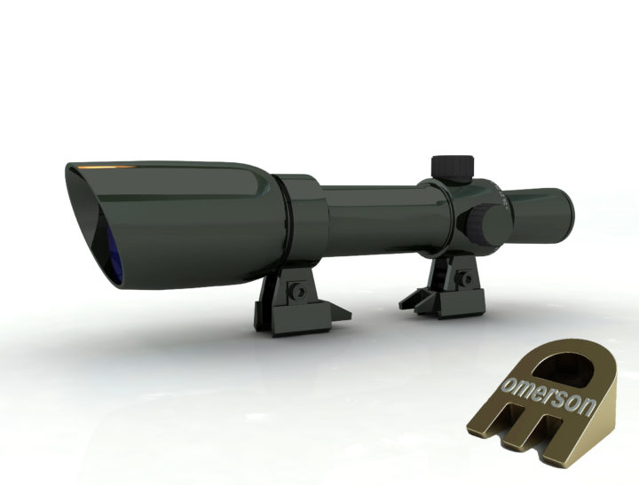 Sniper Rfle Scope 3D model 3D Model
