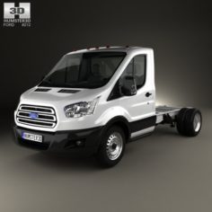 Ford Transit Cab Chassis 2014 3D Model